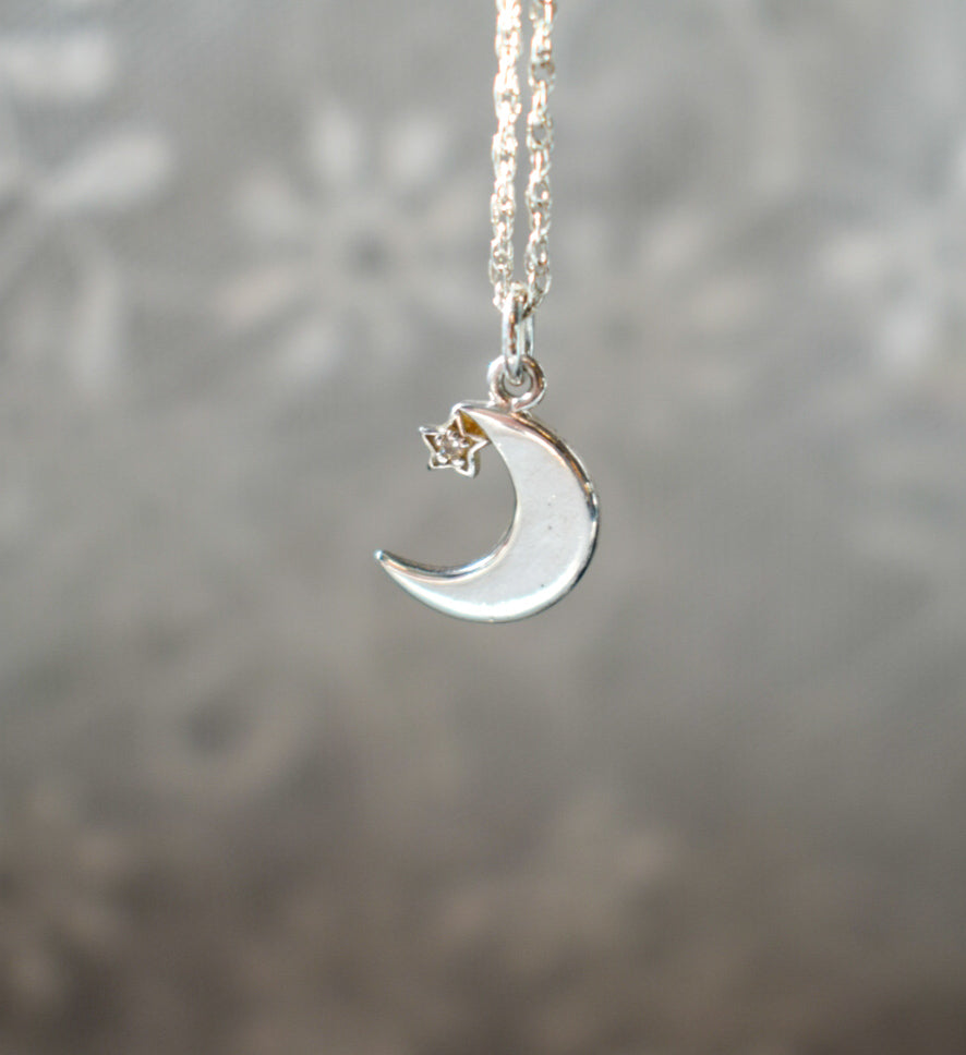 Mini Moon Necklace