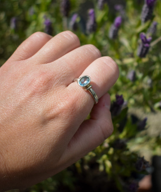 Topaz Ring Size M