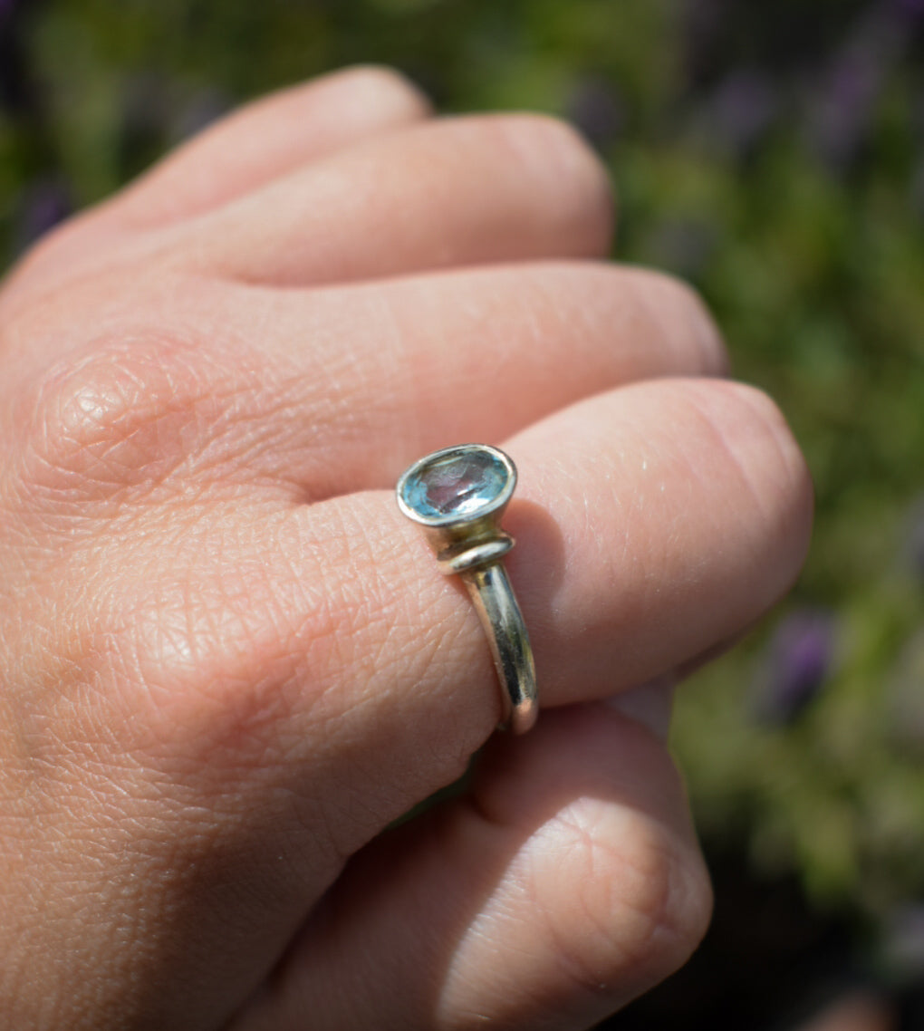 Topaz Ring Size M