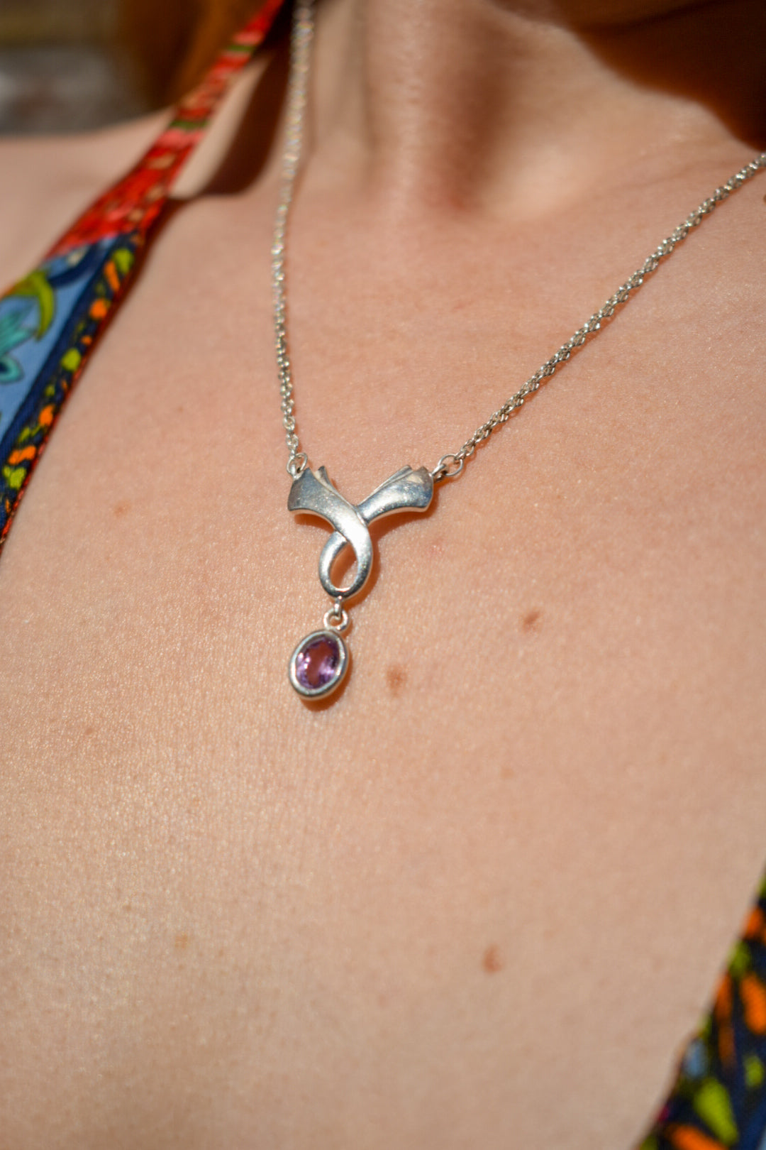 Whimsical Amethyst Necklace
