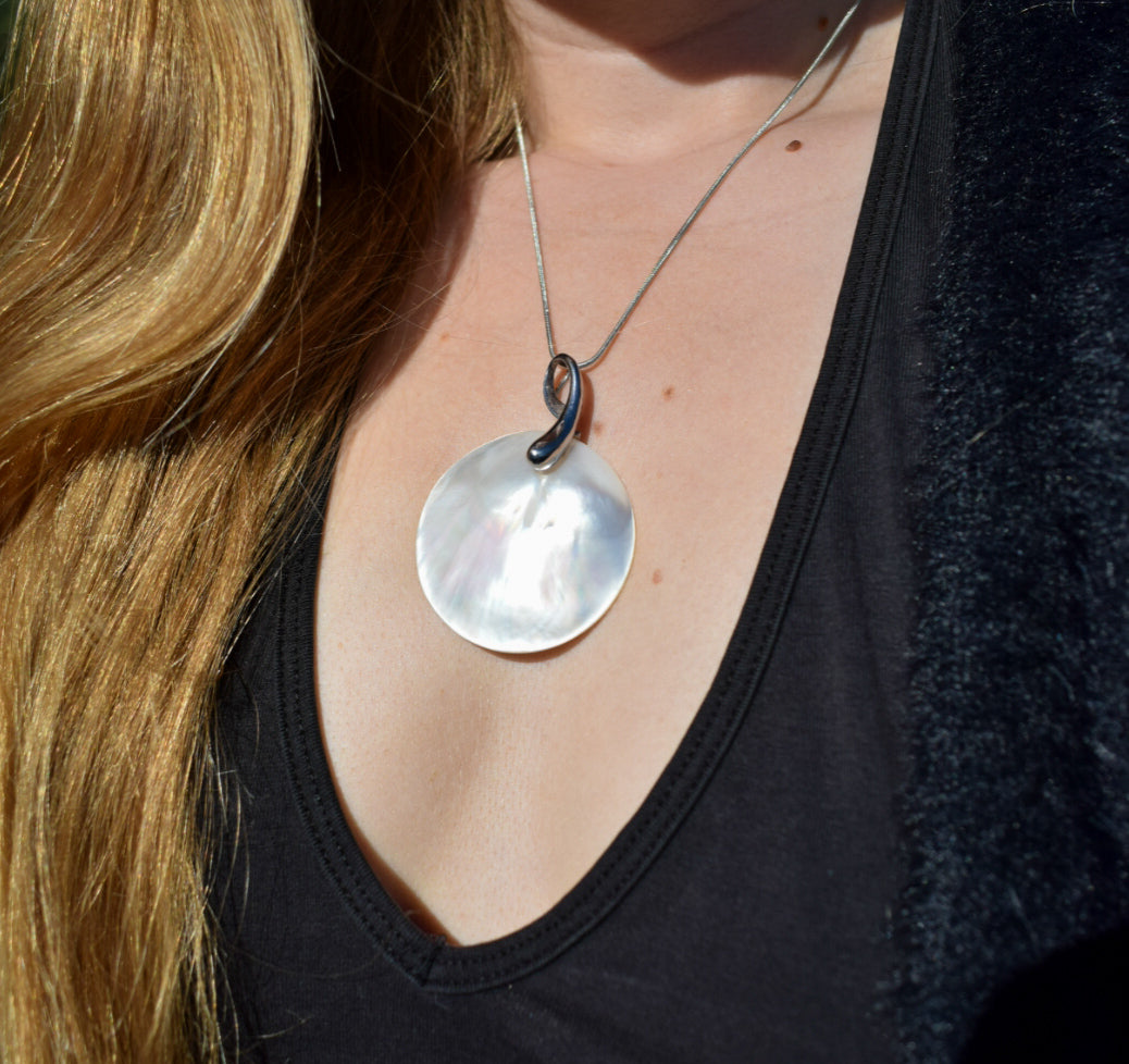 Silver Shell Necklace