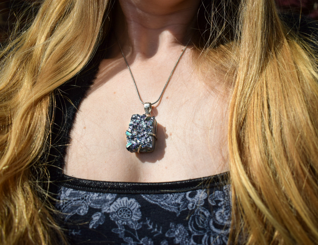 Geode Necklace