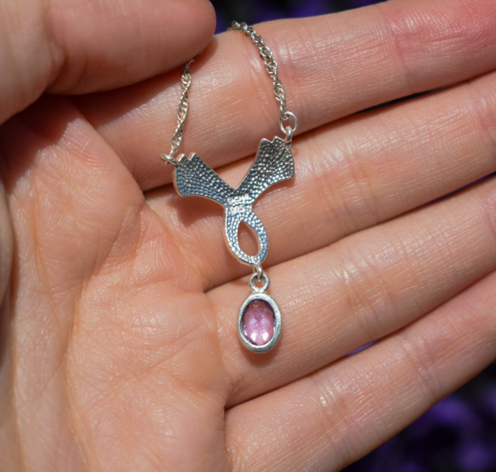Whimsical Amethyst Necklace