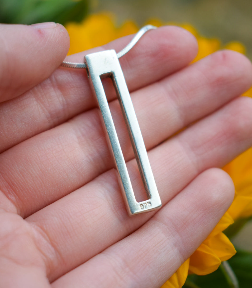 Plain Silver Necklace
