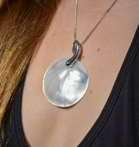 Silver Shell Necklace