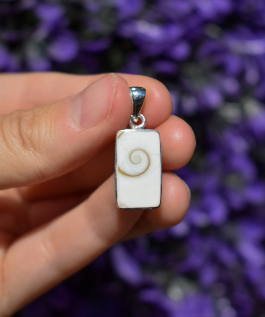 Sterling Silver Shell Necklace