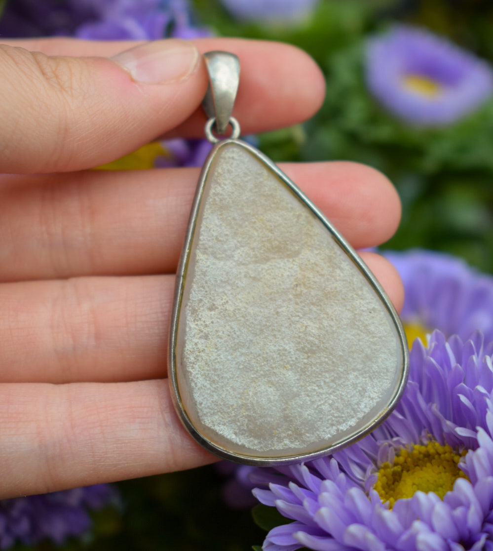 Teardrop Druzy Necklace