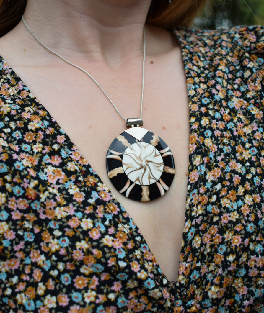 Sterling Silver Shell Necklace