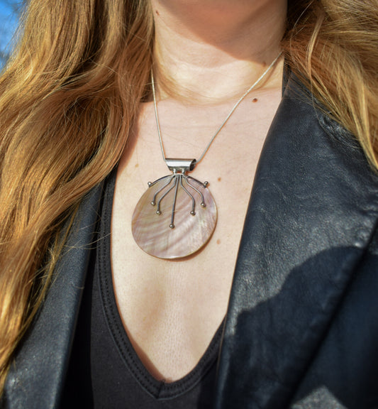 Silver Shell Necklace