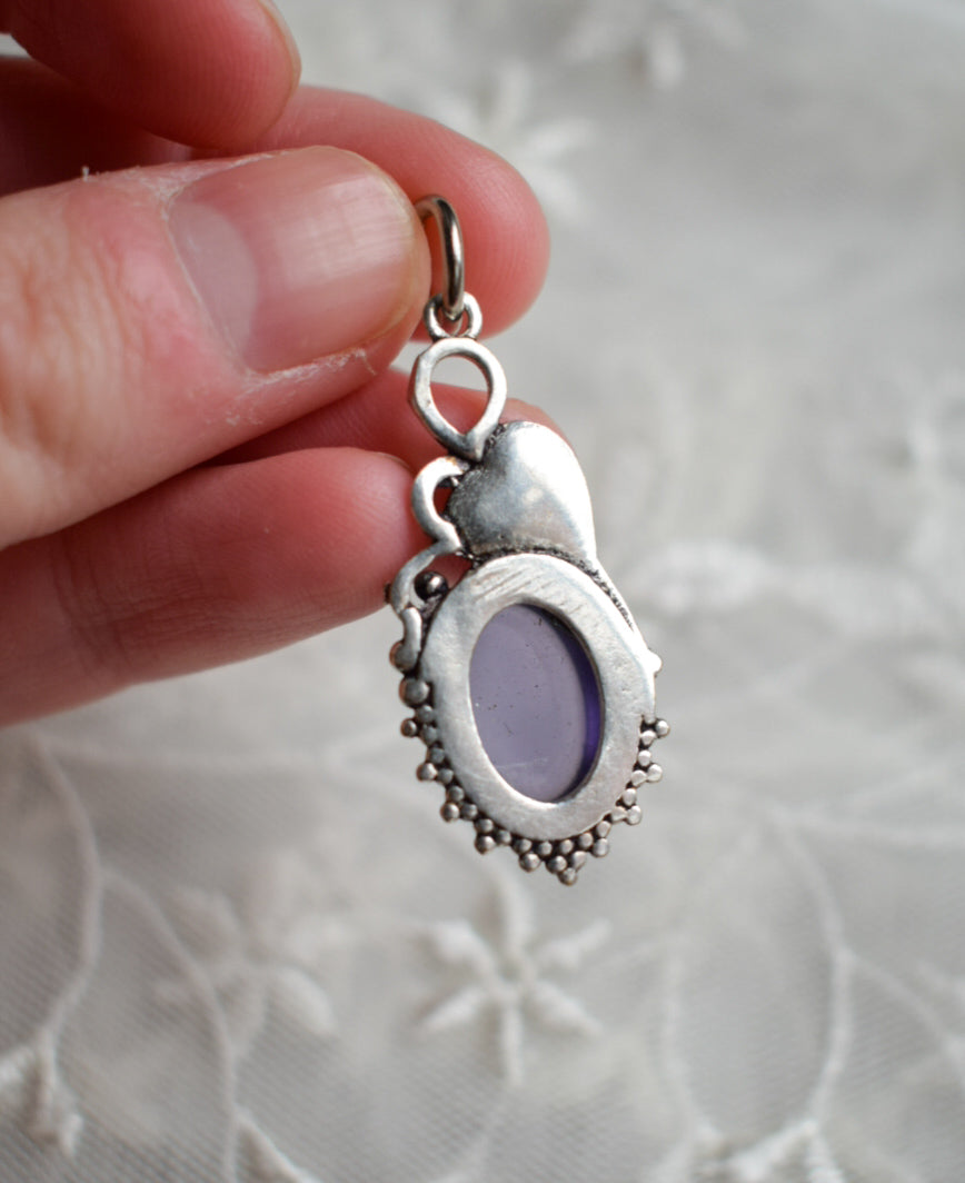 Upcycled Amethyst Necklace