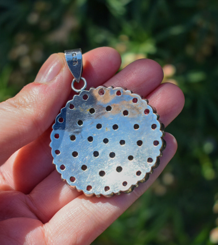 Large Gemstone Necklace