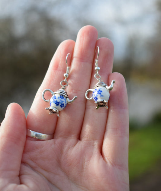 Teapot Earrings