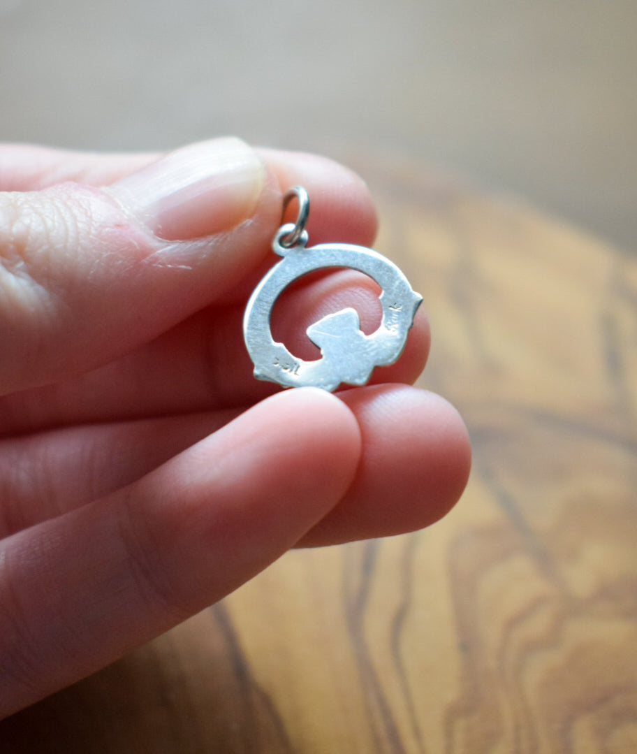 Whimsical Claddagh Necklace