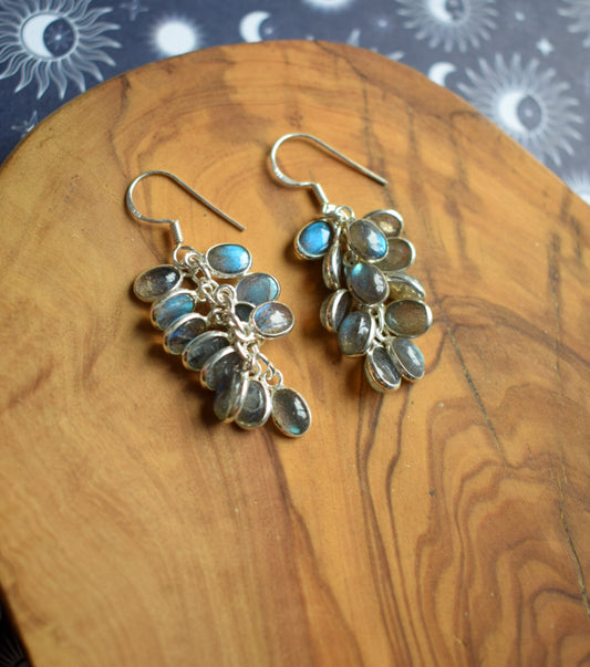 Labradorite Earrings