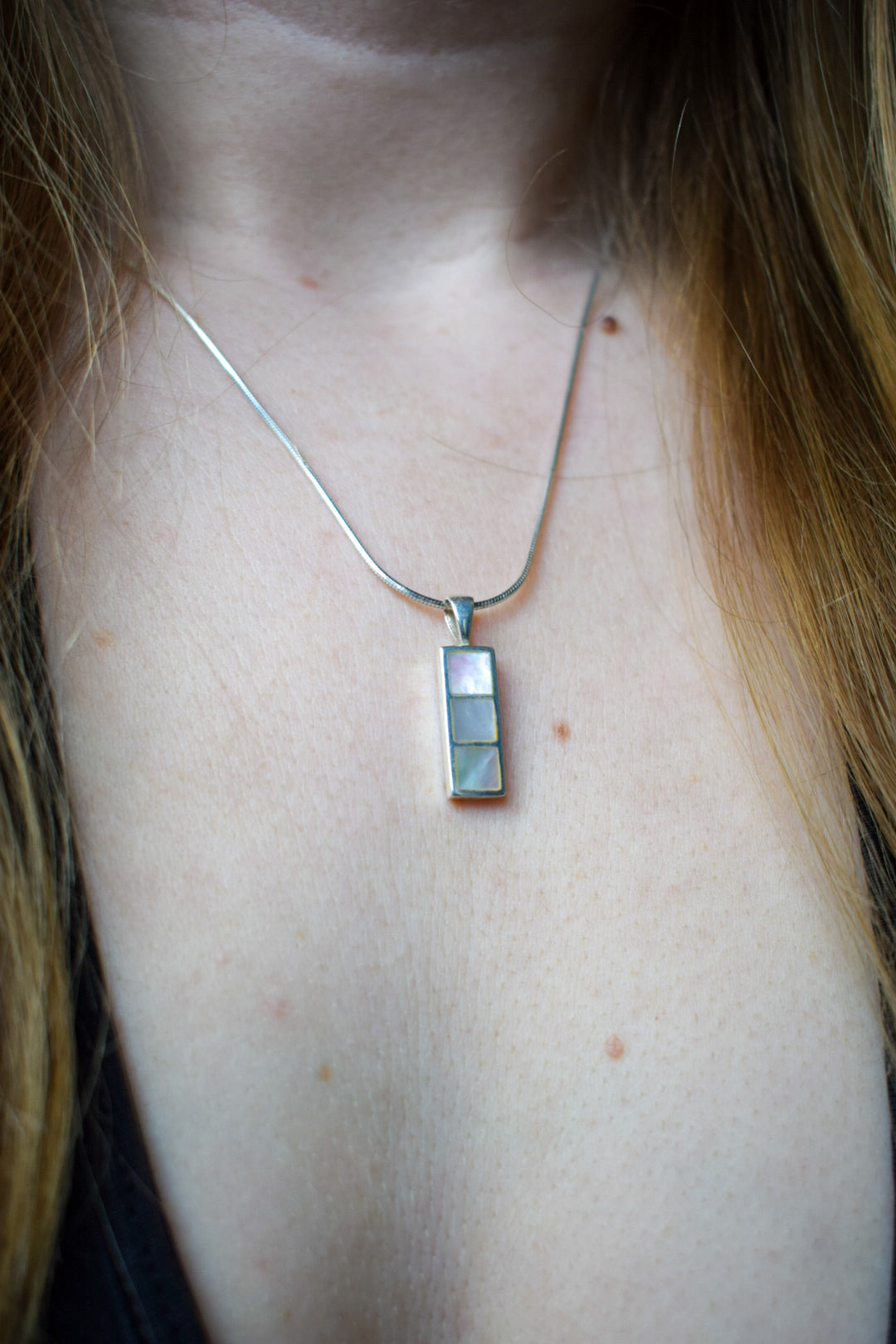 Mother of Pearl Shell Necklace