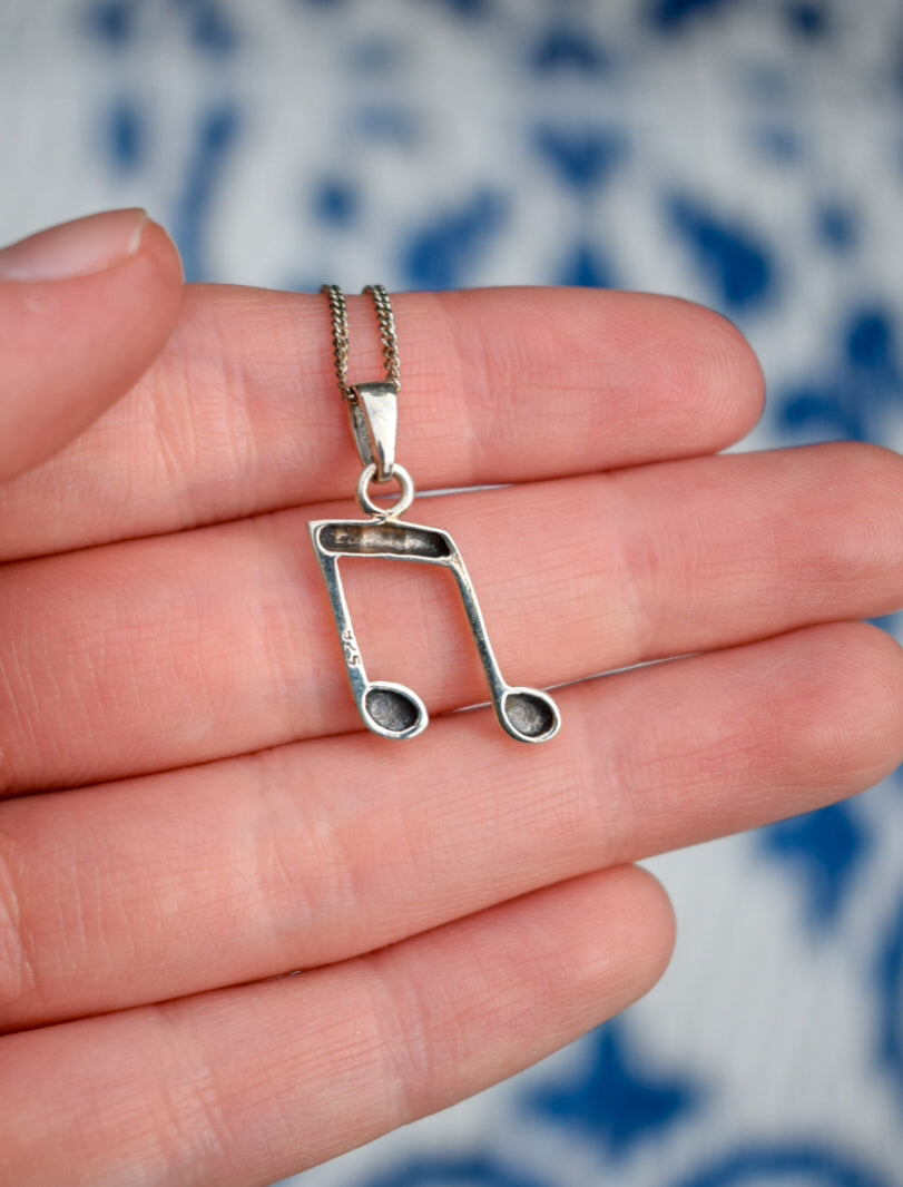 Musical Note Necklace