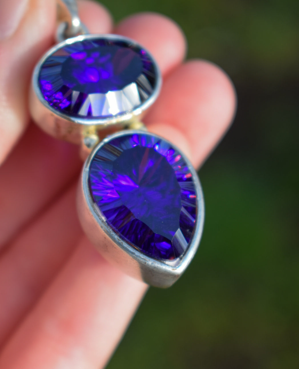 Silver Amethyst Necklace