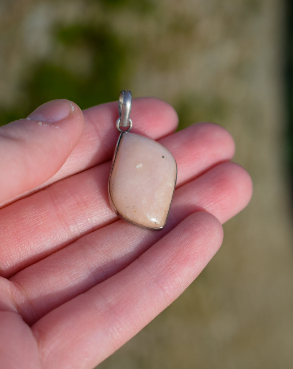 Pink Opal Necklace