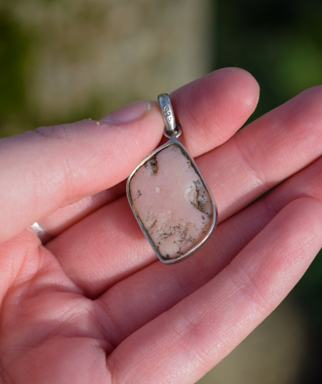 Pink Opal Necklace