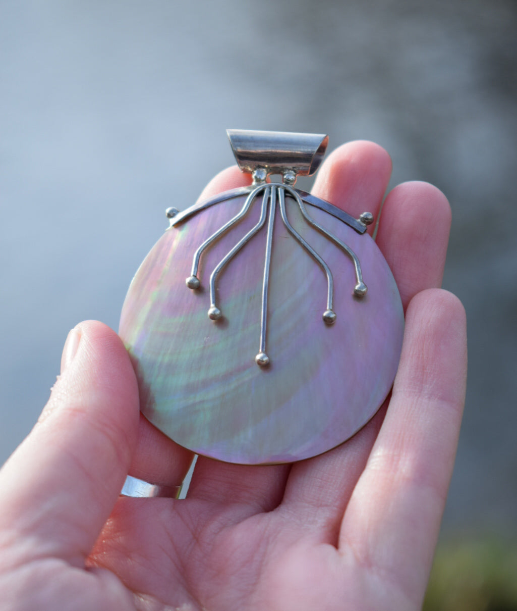 Silver Shell Necklace