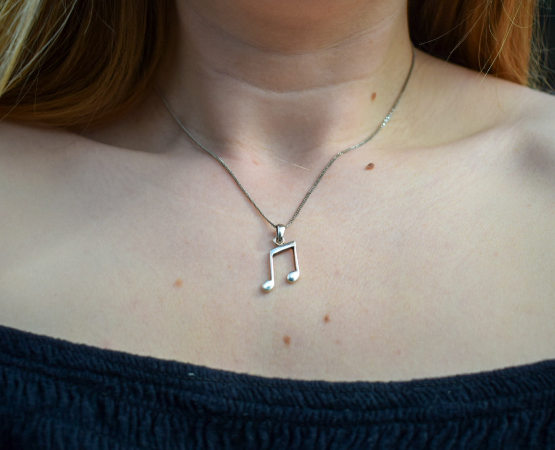 Musical Note Necklace
