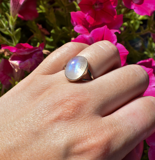 Moonstone Ring