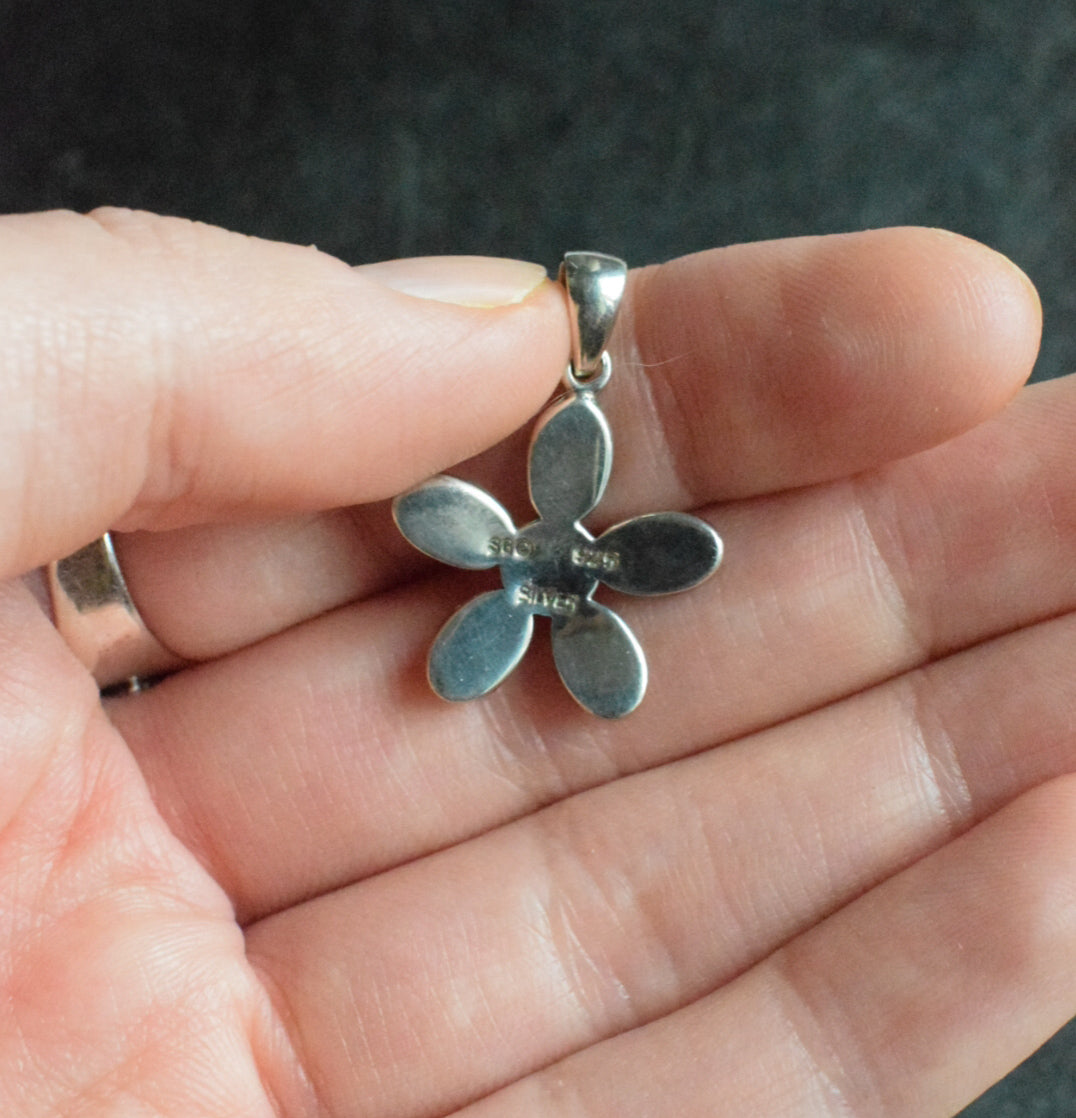 Turquoise Flower Necklace