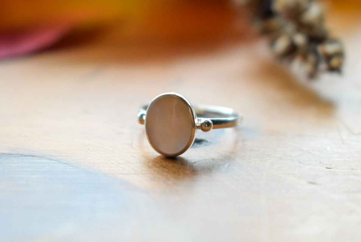 Mother Of Pearl Ring