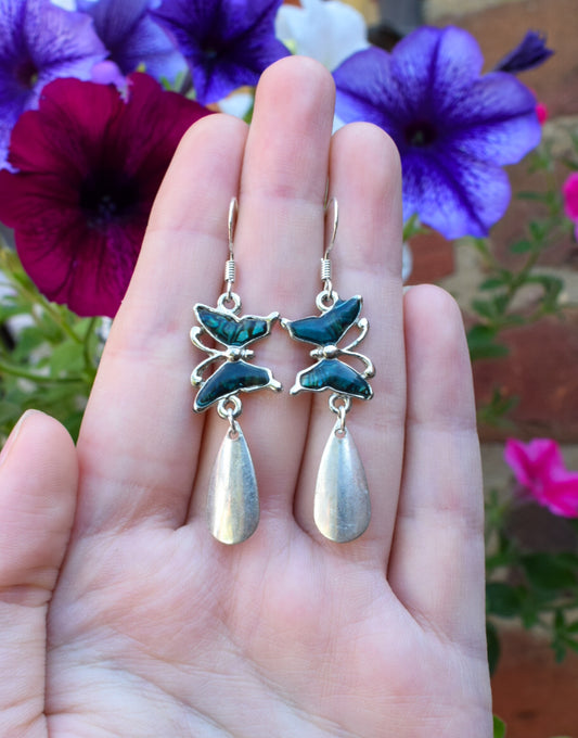 Butterfly Drop Earrings