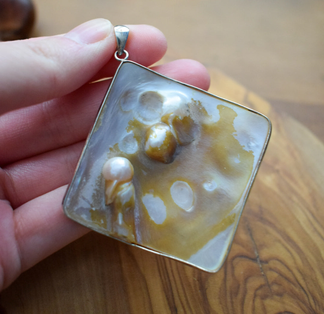 Sterling Silver Shell Necklace