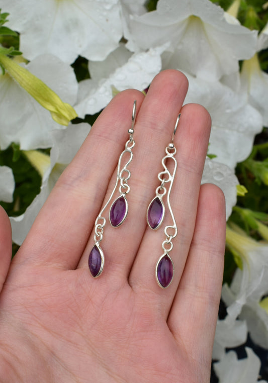 Amethyst Earrings
