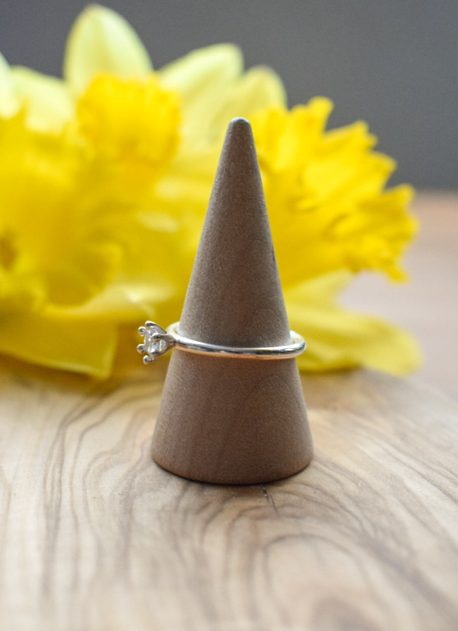 Diamanté Ring Size N