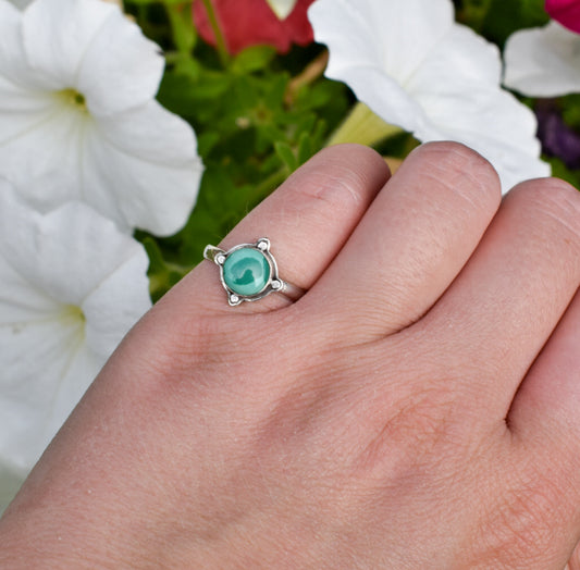 Green Turquoise Ring