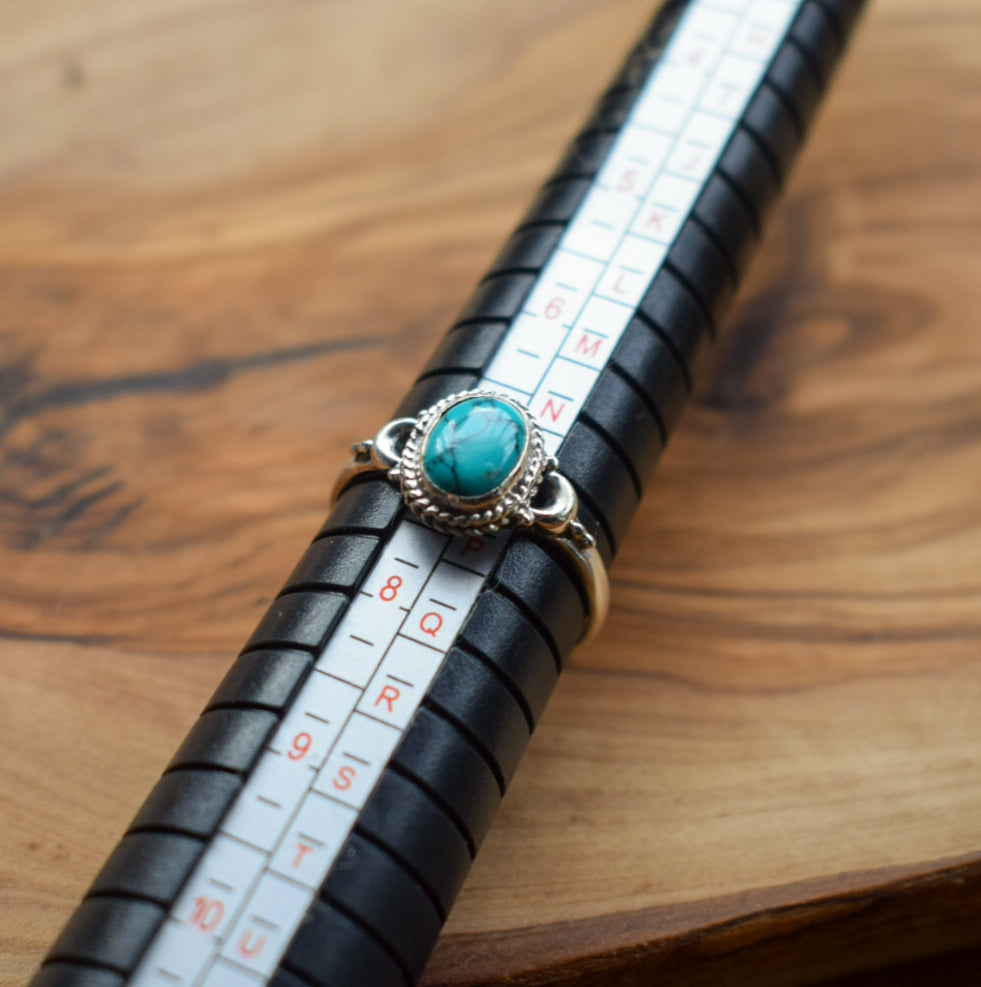Turquoise Ring Size O