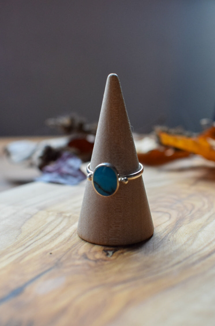 Turquoise Ring Size K