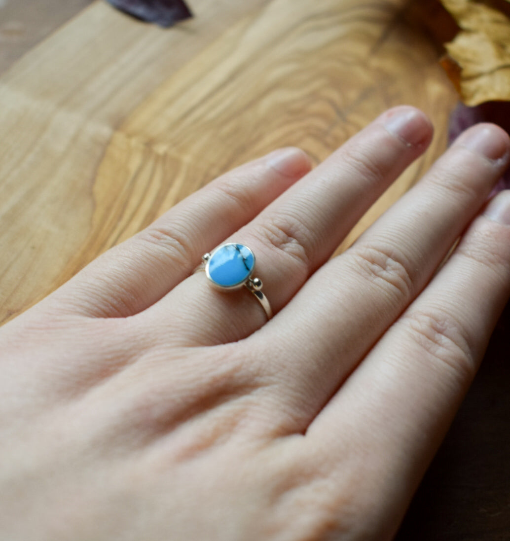 Turquoise Ring Size K