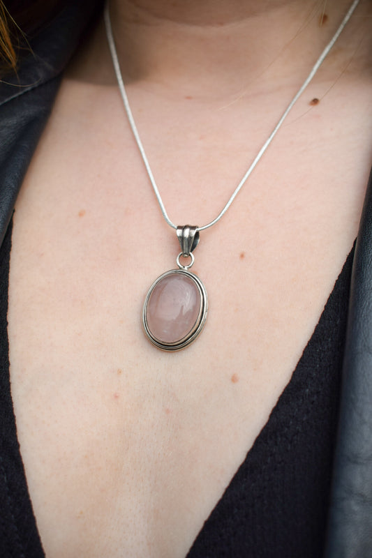 Rose Quartz Pendant