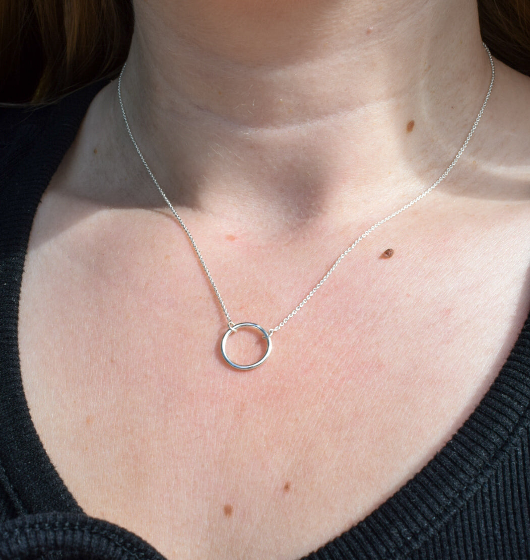 Dainty Silver Necklace