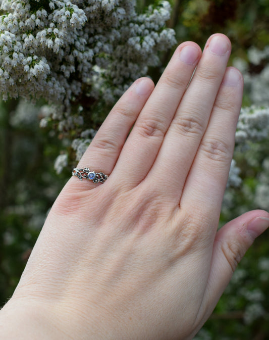 Abalone Ring Size J