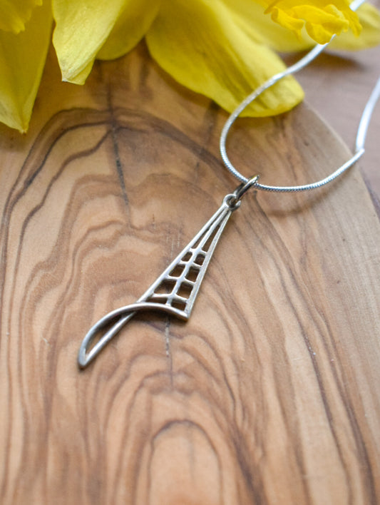 Spider Web Necklace
