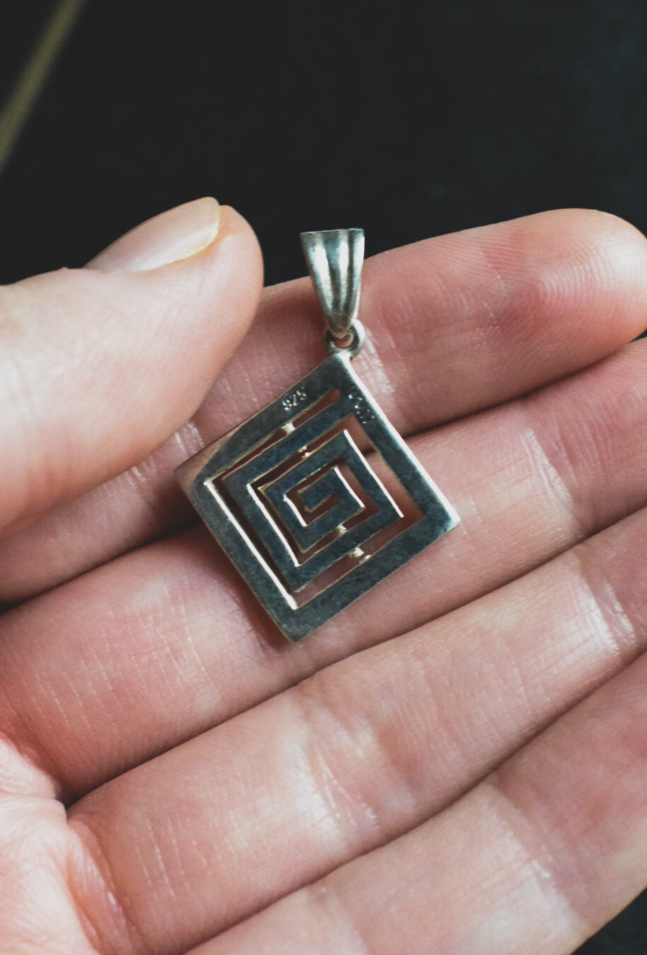 Greek Key Necklace