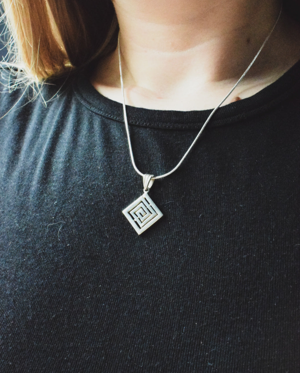 Greek Key Necklace