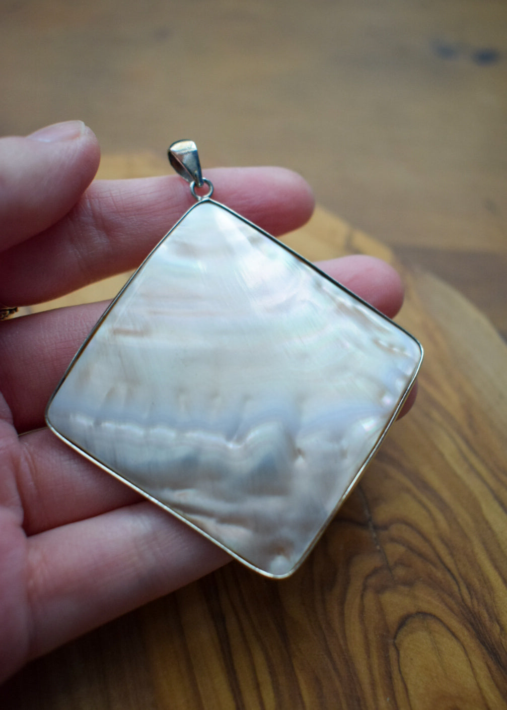 Sterling Silver Shell Necklace