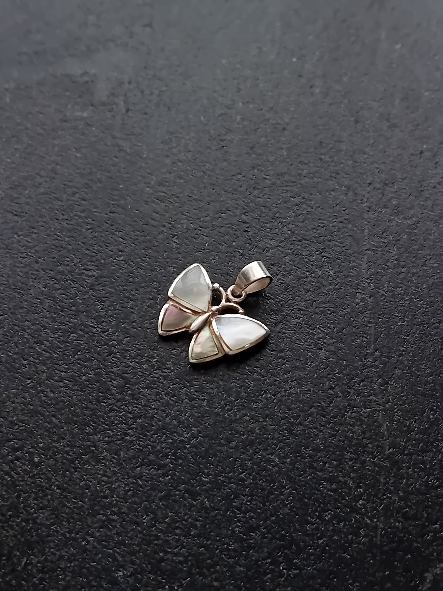 Mother of Pearl Butterfly Necklace