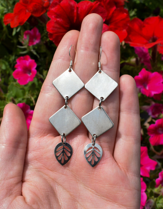 Leaf Drop Earrings