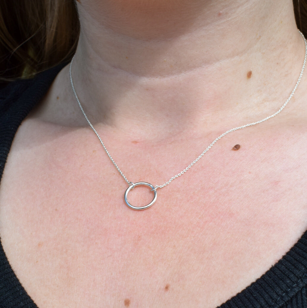Dainty Silver Necklace