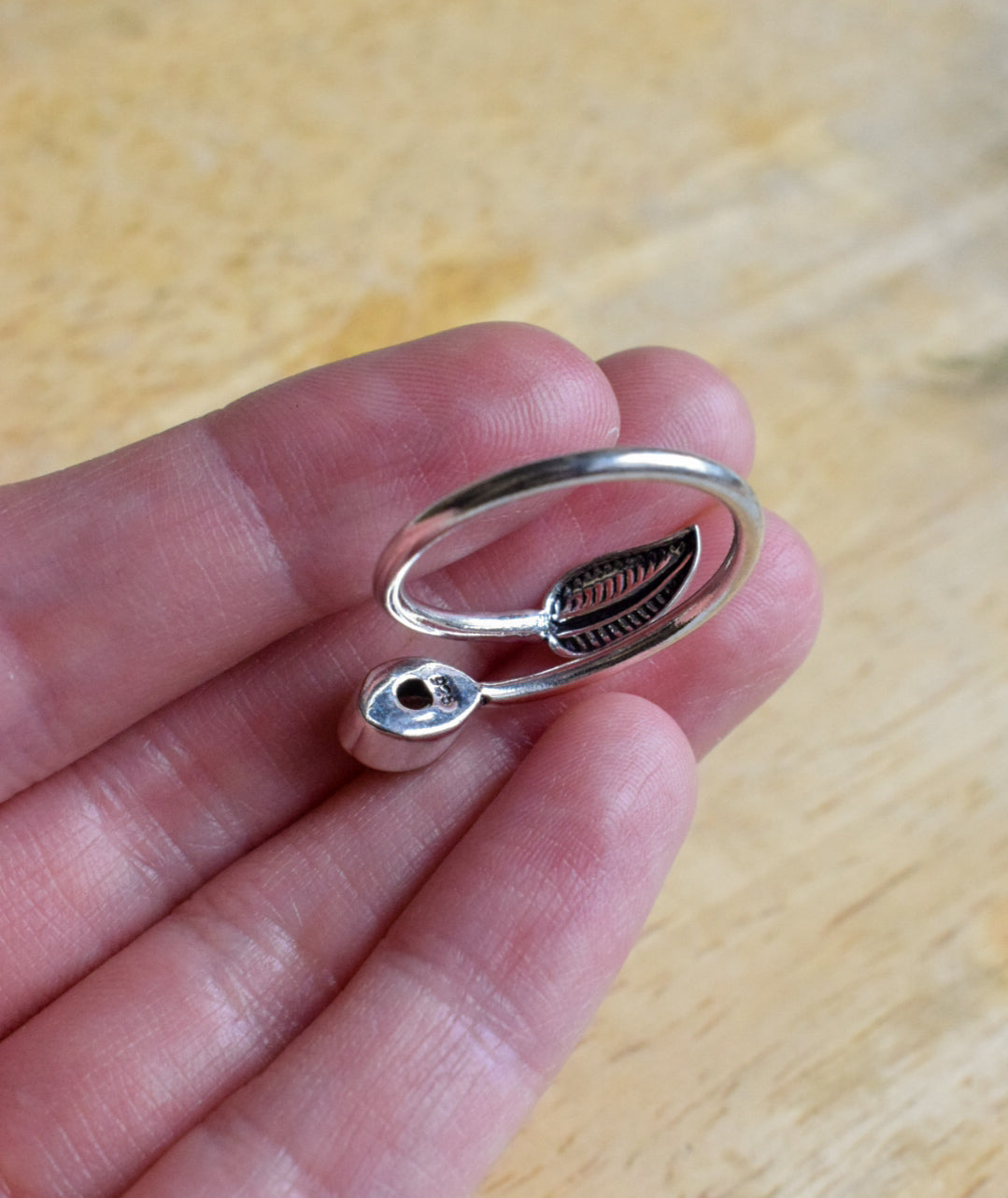 Adjustable Labradorite Ring