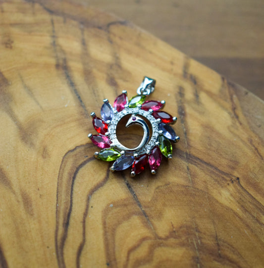 Peacock Necklace