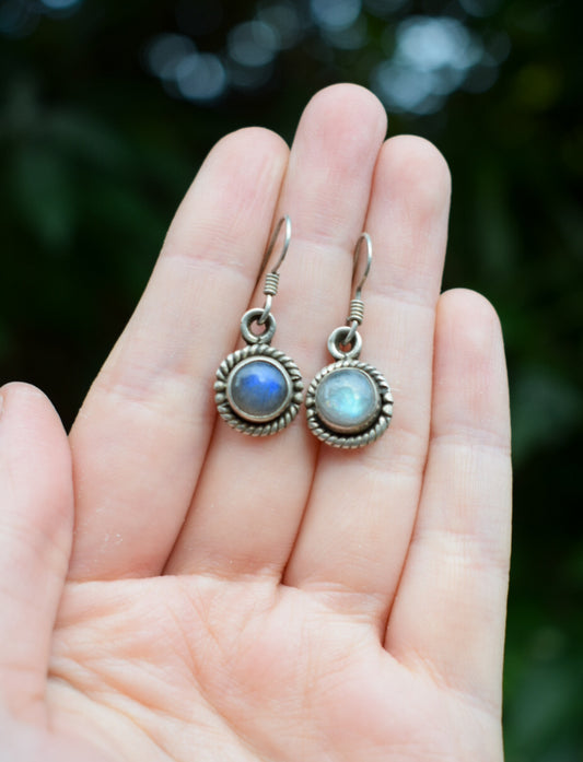 Labradorite Earrings